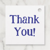 Welpe Party Geschenkanhänger (Rückseite)