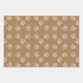 Welpe Party Geschenkwrake, Kinder und Haustiere Ge Geschenkpapier Set (Vorderseite 3)