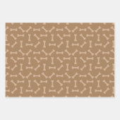 Welpe Party Geschenkwrake, Kinder und Haustiere Ge Geschenkpapier Set (Vorderseite)