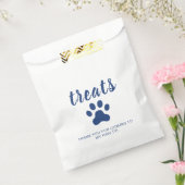 Welpe Party Leckerei bevorzugt Tasche blau Geschenktütchen (Versiegelt)