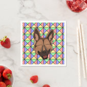 Welpe Party Napkins - Deutscher Schäferhund Serviette (Beispiel)