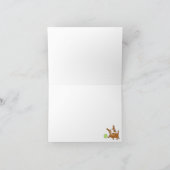 Welpe-Play-Tennis-Blank-Karte 2 Karte (Innenseite)