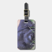 Welpe Schlafenslabrador Gepäckanhänger (Vorderseite vertikal)