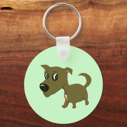 Welpe Schlüsselanhänger (Vorderseite)