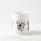 Welpe-süße Tier Kaffeetasse (Mittel)