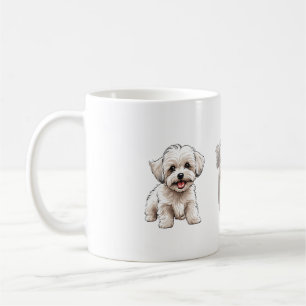 Welpe-süße Tier Kaffeetasse