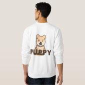 Welpe Sweatshirt (Schwarz voll)
