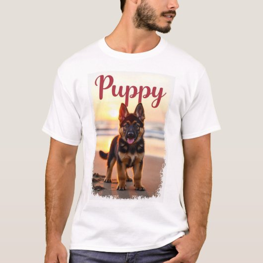 Welpe T-Shirt (Vorderseite)