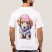 Welpe T-Shirt (Rückseite)