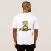 Welpe T-Shirt (Schwarz voll)