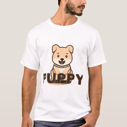 Welpe T-Shirt (Vorderseite)
