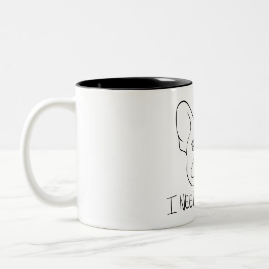 Welpe Tasse (Links)