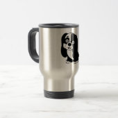 Welpe Travel Mug Reisebecher (Vorderseite Links)