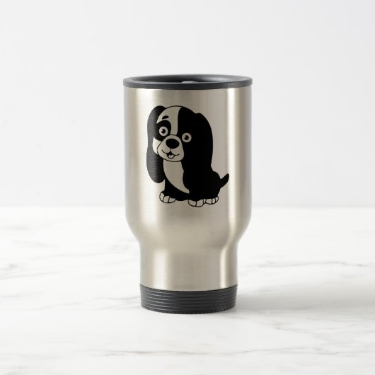 Welpe Travel Mug Reisebecher (Mittel)