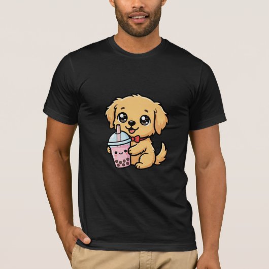 Welpe und Boba T-Shirt (Vorderseite)