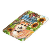 Welpe und Chipmunk per E-Mail Magnet (Linke Seite)