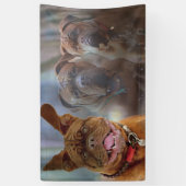 Welpe und Freunde Banner (Vertikal)