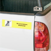 Welpe und Grasshopper Autoaufkleber (Auf Lkw)