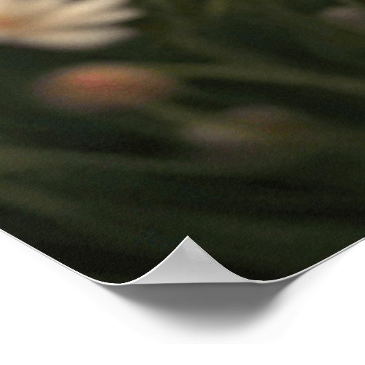 Welpe und Kätzchen Poster (Ecke)