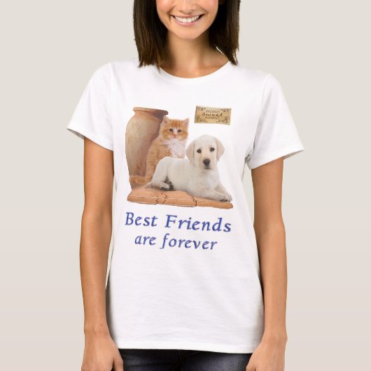 Welpe und Kitten All-Over-Print-T - Shirt (Vorderseite)