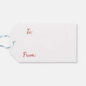 Welpe und Kitten - Geschenkmarke Geschenkanhänger (Rückseite Horizontal)