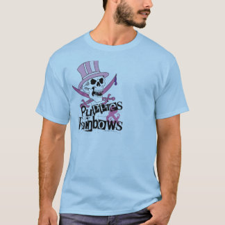 Welpe-und-Regenbogen T-Shirt