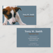 Welpe Visitenkarte (Vorne/Hinten)