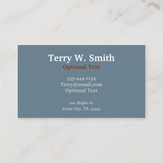 Welpe Visitenkarte (Rückseite)