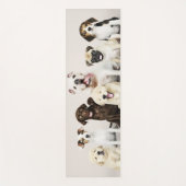 Welpe Yoga Yogamatte (Vorderseite)