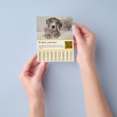 Welpe zum Verkauf Flyer Vorlagen (Gruppe)