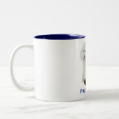 Welpe Zweifarbige Tasse (Links)