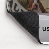 Welpen an der Hintertür, ließen uns herein!!!! Mousepad (Ecke)