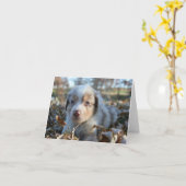 Welpen-Anmerkungs-Karte Karte (Gelbe Blume)