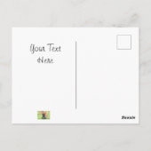 Welpen auf der Postkarte sind die beste Lösung für (Rückseite)