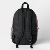 Welpen bedruckter Rucksack (Rückseite)