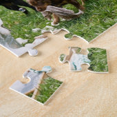 Welpen beim Wäschewaschen Puzzle (Seite)