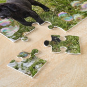 Welpen beim Wäschewaschen Puzzle (Seite)