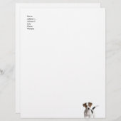 Welpen-Briefkopf Briefkopf (Vorne/Hinten)