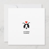 Welpen Einladung (Vorderseite)