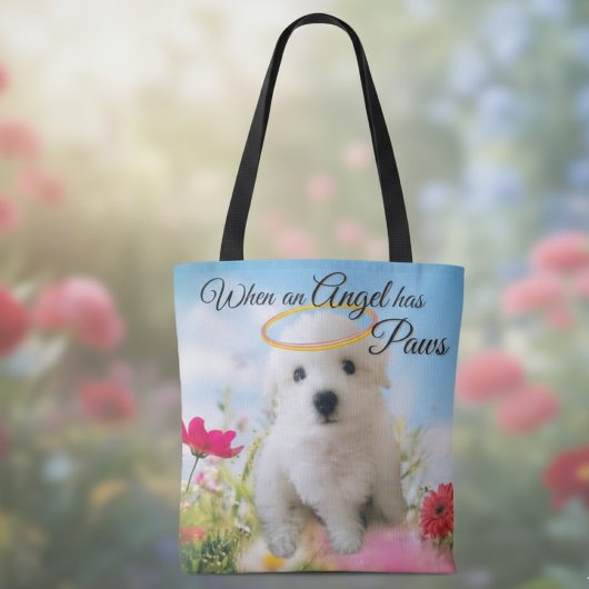 Welpen Engel Tasche
