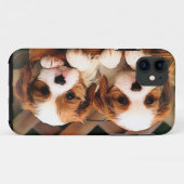 Welpen-Fall Case-Mate iPhone Hülle (Rückseite (Horizontal))