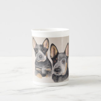 Welpen-feiner China-Kaffee/Tee-Schale Porzellantasse