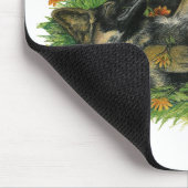 Welpen Garten Mousepad (Ecke)