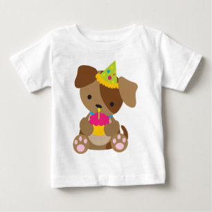 Welpen-Geburtstag Baby T-shirt