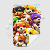 Welpen Golfhandtuch (Insitu)