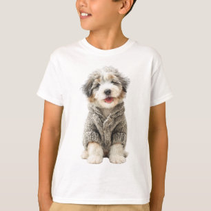 Welpen Grinsen Kinder Pullover