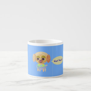 Welpen Hellblau Spezialtasse Espressotasse