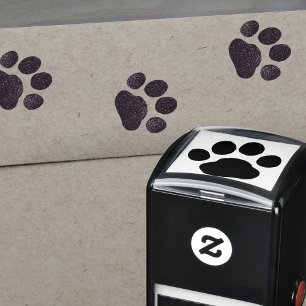 Welpen-Hund oder Kitty-Katzen-niedlicher Permastempel