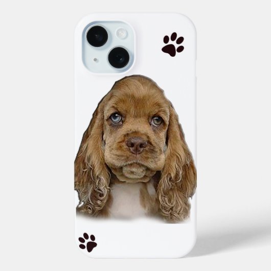 Welpen Hunde Case-Mate iPhone Hülle (Rückseite)
