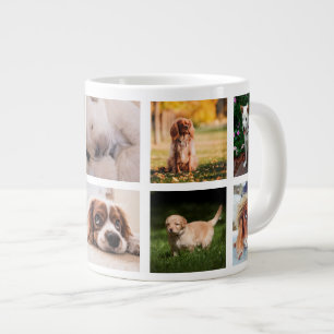 Welpen Hunde Instagram Fotos Jumbo-Tasse